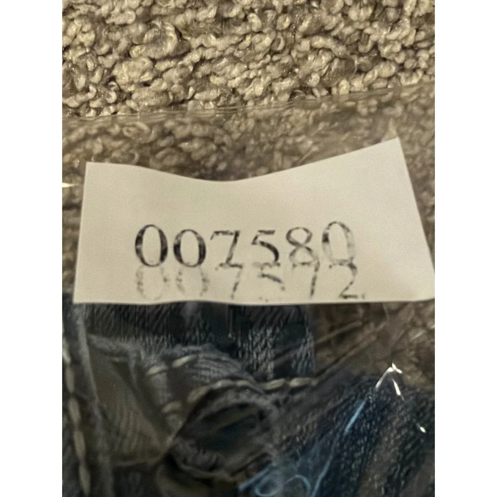 BKE Jeans Mens 32R Blue Tyler Straight Leg Stretch Distressed Denim Pants *
